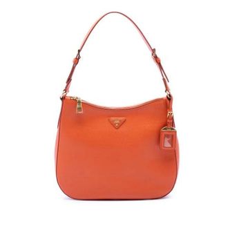 Prada Pre-owned Shoulder Bags, female, Orange, Size: ONE SIZE Pre-owned Vintage Shoulder Bag