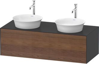 Duravit Tulip Blanco, Mueble De Pared, Ancho 1300 X Fondo 550mm, - Duravit