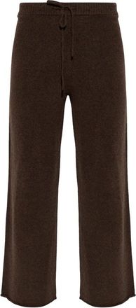American Vintage Broeken, Dames, Bruin, S, Wol, Damsville Wijde Broek