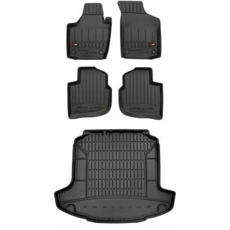 OEM Set Alfombrillas Goma 3d Skoda Rapid Sedan 2012-2018 Zw
