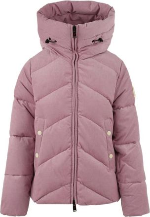 Afterlabel Roze Helsinki Jas - Dames - Gewatteerde jassen - Roze - M - Jassen