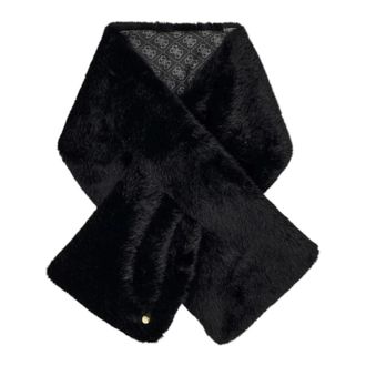 Guess Sjaal - Dames - Accessoires - Zwart - Maat: ONE Size Poliester
