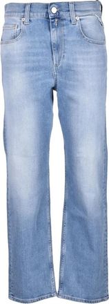 Replay Maijke Jeans - Dames - Regular Fit Jeans - Blauw - W26 - Katoen - Jeans