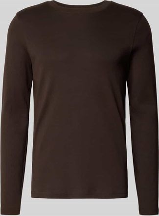 Mc Neal Longshirt mit Rundhalsausschnitt in Schoko, Größe XXXL