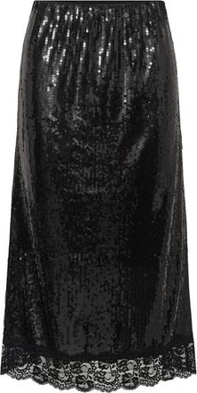Kaffe Gonne - - Skirts - Donna - Nero - XL