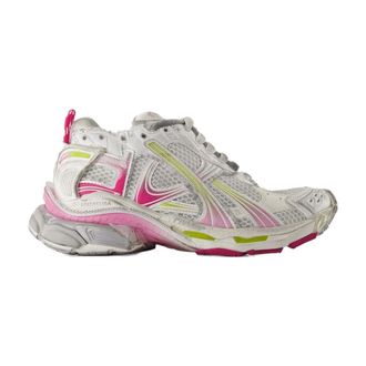 Balenciaga Schoenen, Dames, Veelkleurig, 37 EU, Gradient Sneakers - Synthetisch - Wit