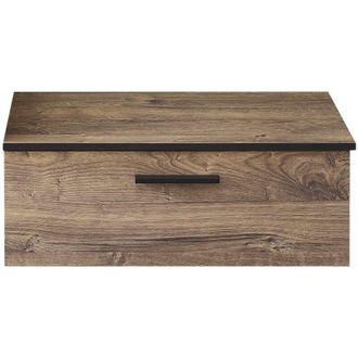 PELIPAL Quickset 374 Mobiletto sottolavello, Legno ingegnerizzato, Rovere Ribbeck Trasversale nb, 27,5x71x44 cm - Pelipal