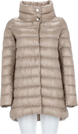Herno A-Shape Amelia High Collar Polyamide Down Jacket