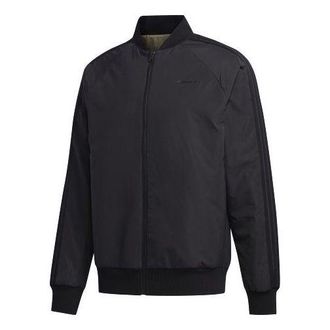 adidas neo Series Sports Double Sided aviator Jacket Black FU1030