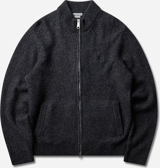 Carhartt Work in Progress Men s Curtis Sweater Jacket Tangled Black