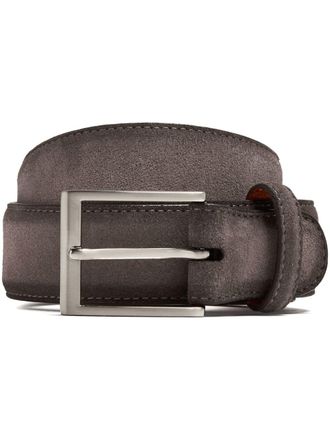 Magnanni suede belt - men - Suede - 105 - Brown