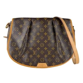 Louis Vuitton Pre-owned Cross Body Bags, female, Brown, Size: ONE SIZE Pre-owned Vintage Monogram Shoulder Bag