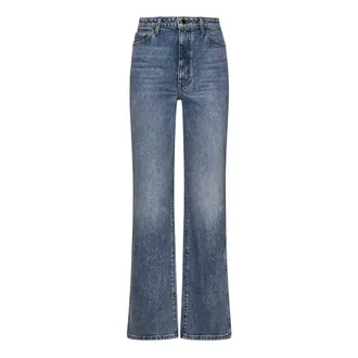 Khaite Dames, Jeans, Blauw, Maat: W27 Katoen