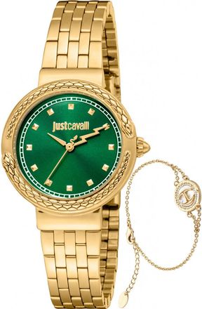 Just Cavalli JC1L311M0035 Dameshorloge en Armband Cadeauset