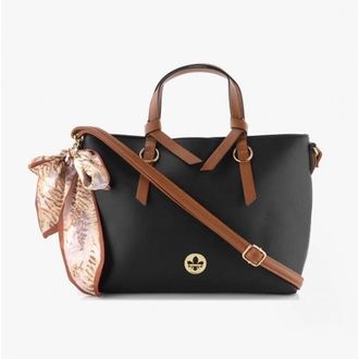 Rieker H1507-00 Womens Handbag Black Textile - One Size