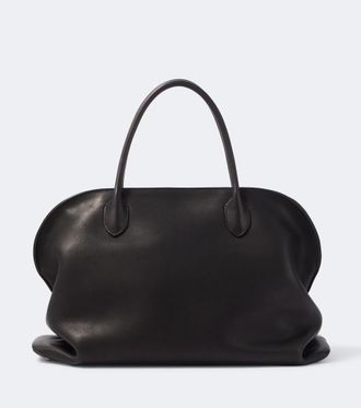 The Row Agnes 16 leather tote bag