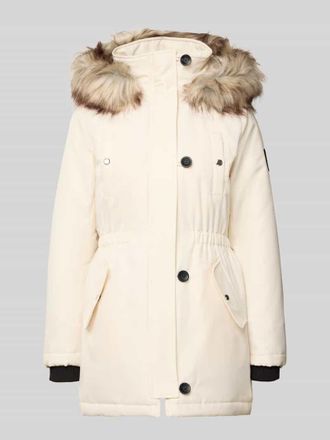 Only Shaped Fit Parka mit Label Patch Modell IRIS in Offwhite, Gr&ouml;&szlig;e XS