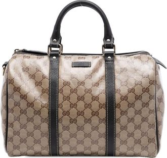 Gucci Pre-owned Gucci Medium GG Crystal Joy Boston Bag Ladies 265697 002404