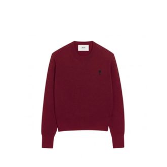 Ami Truien & Vesten, Dames, Rood, XS, Wol, De Coeur Knit