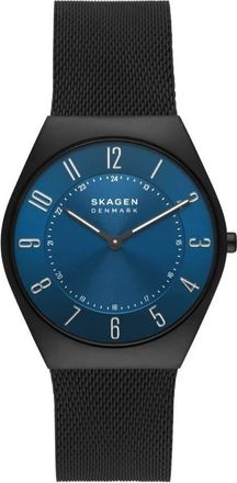 Skagen Grenen Ultra Slim Quartz Blue Dial Watch SKW6840