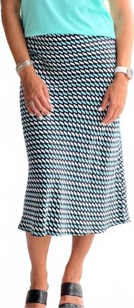 Hatley Grace Midi Skirt In Graphic Leaves