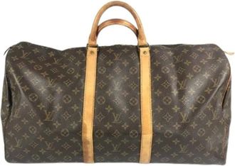Louis Vuitton Vintage, unisex, Bruin, ONE Size, Pre-owned Boston Bag