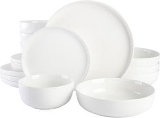 Gibson Home Oslo 16 Piece Dinnerware Set in White at Nordstrom