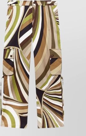 Pucci cotton cargo shorts