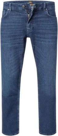 HUGO BOSS Troy Jeans - Heren - Slim Fit Jeans - Blauw - W38 L34 - Katoen - Jeans
