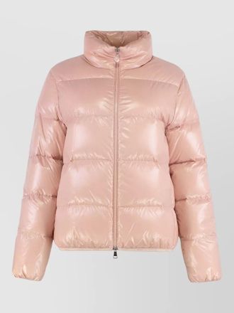 Moncler abbadia short down jacket nylon