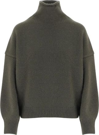 arch4 Coltruien - Dames - Cashmere truien - Groen - M - Truien & Vesten