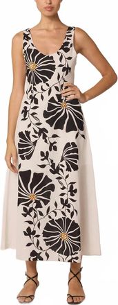 Cleobella Rosalinda Ankle Dress In Atropa Print