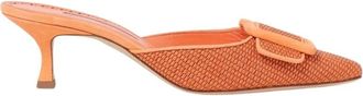 Manolo Blahnik Mujer, Zapatos, Naranja, Talla: 38 EU