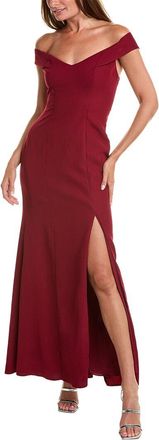 The Dessy Group Dessy Collection Off-the-Shoulder Gown