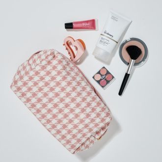 Urban Expression Haute Tooth Cosmetic & Travel Organizer Pouch in Pink at Nordstrom