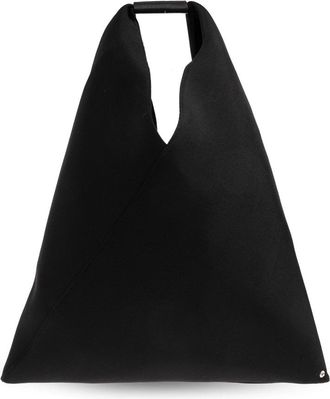 Maison Margiela Japanese Medium Handtas - Dames - Handtassen - Zwart - ONE Size - Leer - Tassen