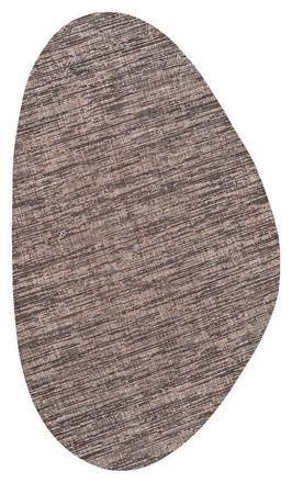 Jonathan Y Designs Callan Modern Rustic Abstract Indoor/Outdoor Shaped Area Rug in Natural/black at Nordstrom, Size 8Ft 0In X 10Ft 0In