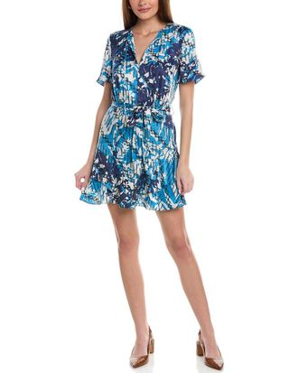 Reiss Posey Ditsy Print Flippy Dress