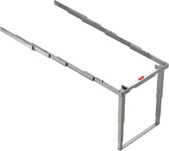 Emuca Emuca - Gu&iacute;as Para Mesa Extensible Party, Aluminio, Anodizado Inox