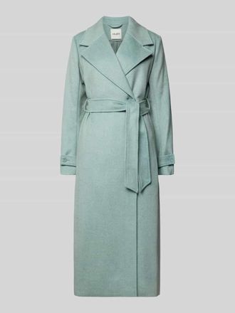 Mbym mbyM Wollmantel mit Reverskragen Modell Kasimira in Mint, Gr&ouml;&szlig;e XL