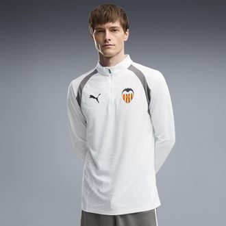 Puma Maglia da training Valencia CF con zip corta da uomo, Accessori, Bianco, XXL