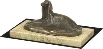 OEM Lebrel Afgano: Estatuilla De Perro, Figura De Silueta De Perro, Trofeo Para Una Exposici&oacute;n De Perros De Art-dog