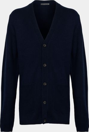 Denis Colomb Mens Cashmere Boyfriend Cardigan Size: XL