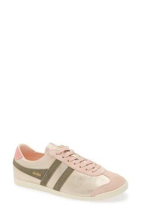 Gola Bullet Blaze Low Top Sneaker in Rose Gold/Khaki/Coral Pink at Nordstrom Rack, Size 9