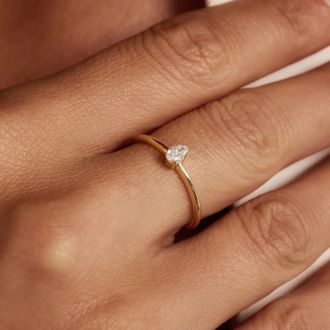 Isabel Bernard Ringe - De la Paix Eloise 585 Gold Ring - Gr. 48 - in Gold - für Damen