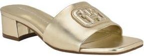Tommy Hilfiger Penni Slide Sandal in Gold at Nordstrom Rack, Size 9.5