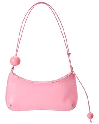 Jacquemus Le Bisou Perle Leather Hobo Bag