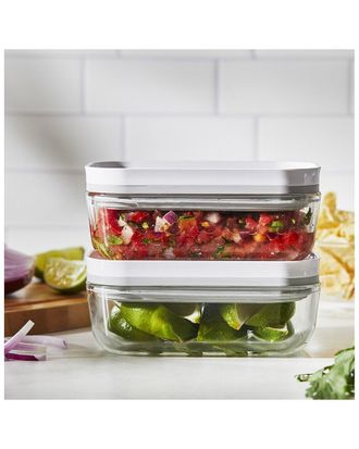 J.A. Henckels International Zwilling Fresh & Save 2 Piece Small Vacuum Food Storage Containers With Lids