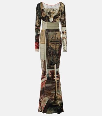Vivienne Westwood Saloon printed maxi dress
