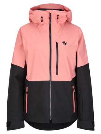 Ziener Skijacke ZIENER TURIS, Damen, Gr. 36, rosa, Obermaterial: 1. 100% Polyester (recycelt), 2. 95% Polyamid (recycelt), 5% Elasthan; Futter: 1. 55% Polyes